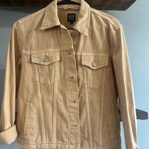 GAP Women's Beige Jean Jacket